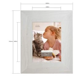 Best Sale 🤩 SD FRM 5X7 WHT WIDE WF by Studio Decor ✨ -Studio Decor Shop 10625349 3