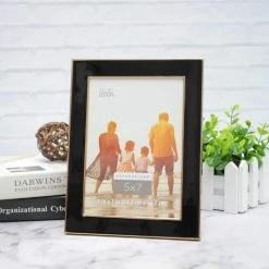 Budget ⌛ Black & Gold Outline 5" x 7" Frame, Expressions™ by Studio Décor® by Studio Decor ✨ -Studio Decor Shop 10625352 7