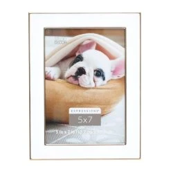 Cheapest 🎉 12 Pack: White with Gold Outline 5" x 7" Frame, Expressions™ by Studio Décor® by Studio Decor 🥰