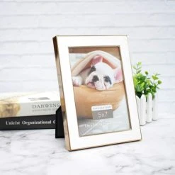 Cheapest 🎉 12 Pack: White with Gold Outline 5" x 7" Frame, Expressions™ by Studio Décor® by Studio Decor 🥰 -Studio Decor Shop 10625354 7 1