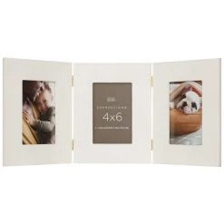 Best Pirce ✔️ White 4" x 6" Triple Frame, Expressions™ by Studio Décor® by Studio Decor 🥰