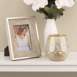 Best reviews of ⭐ Metallic Champagne 5" x 7" Frame, Expressions™ by Studio Décor® by Studio Decor ⭐ -Studio Decor Shop 10625357 5