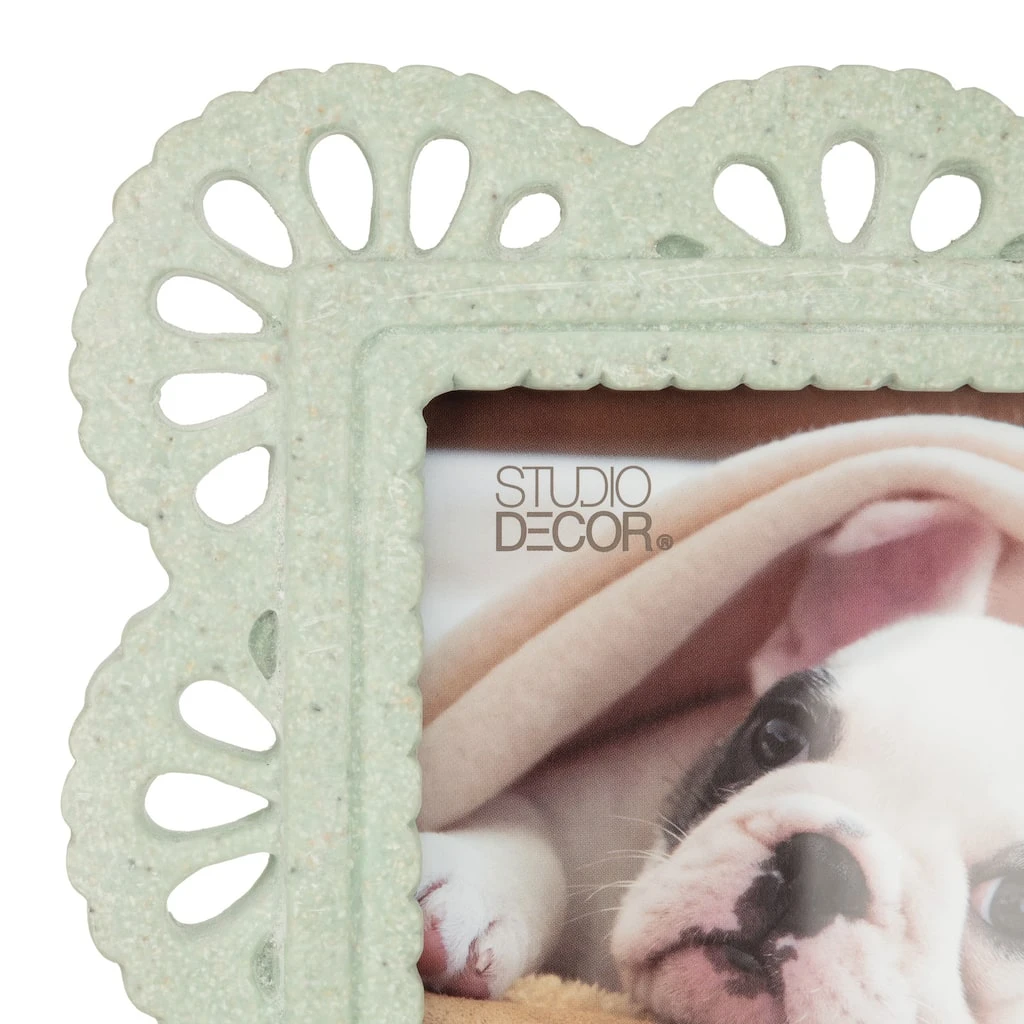 Discount ⌛ Sage Scalloped 4" x 6" Frame, Expressions™ by Studio Décor® by Studio Decor ✨ 2 Discount ⌛ Sage Scalloped 4" x 6" Frame, Expressions™ by Studio Décor® by Studio Decor ✨ - Image 2