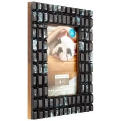 Best deal 🎁 Navy Textured 4" x 6" Frame, Expressions™ by Studio Décor® by Studio Decor 😀 -Studio Decor Shop 10625364 5