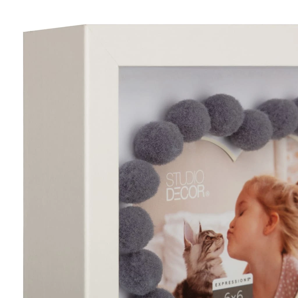 Best Pirce π White with Heart Opening 6" x 6" Frame, Expressions™ by Studio Décor® by Studio Decor β€οΈ 2 Best Pirce π White with Heart Opening 6" x 6" Frame, Expressions™ by Studio Décor® by Studio Decor β€οΈ - Image 2