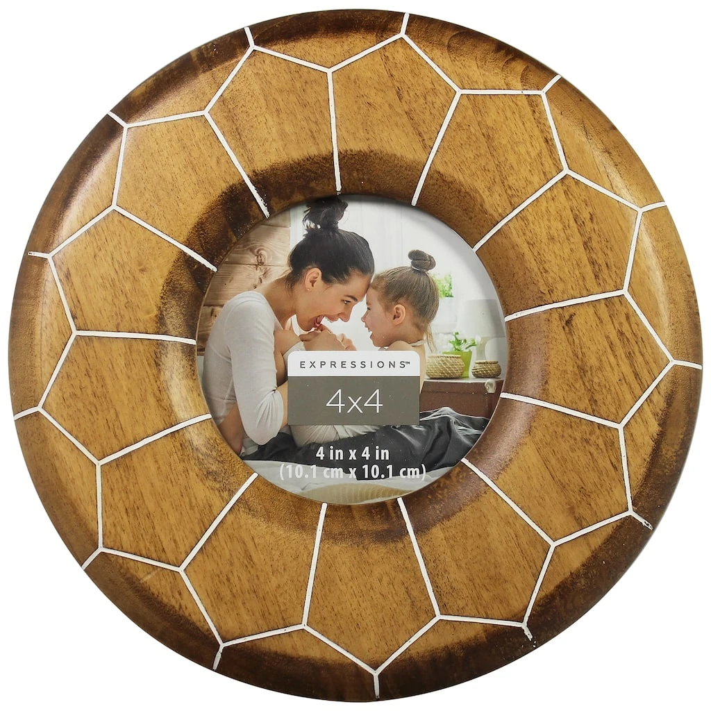 Deals π Walnut Moroccan Round 4" x 4" Frame, Expressions™ by Studio Décor® by Studio Decor π― 1 Deals π Walnut Moroccan Round 4" x 4" Frame, Expressions™ by Studio Décor® by Studio Decor π―