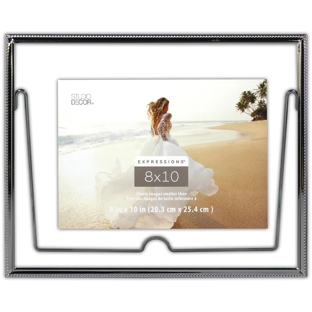 Best Pirce π Silver Beaded 8" x 10" Float Frame, Expressions™ by Studio Décor® by Studio Decor 𧨠1 Best Pirce π Silver Beaded 8" x 10" Float Frame, Expressions™ by Studio Décor® by Studio Decor π§¨