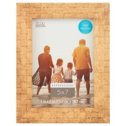 Brand new ⭐ Basket Weave 5" x 7" Frame, Expressions™ by Studio Décor® by Studio Decor ✔️