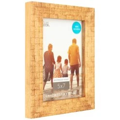 Brand new ⭐ Basket Weave 5" x 7" Frame, Expressions™ by Studio Décor® by Studio Decor ✔️ -Studio Decor Shop 10625974 3