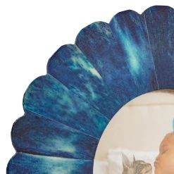 Best deal 🥰 Blue Round 3.5" x 3.5" Frame, Expressions™ by Studio Décor® by Studio Decor 🤩 -Studio Decor Shop 10626094 2