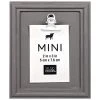 Buy 😀 24 Pack: Gray 2" x 3" Mini Clip Frame by Studio Décor® by Studio Decor 🥰