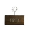 Promo 🛒 Walnut Family Block Clip Frame by Studio Décor® by Studio Decor ❤️