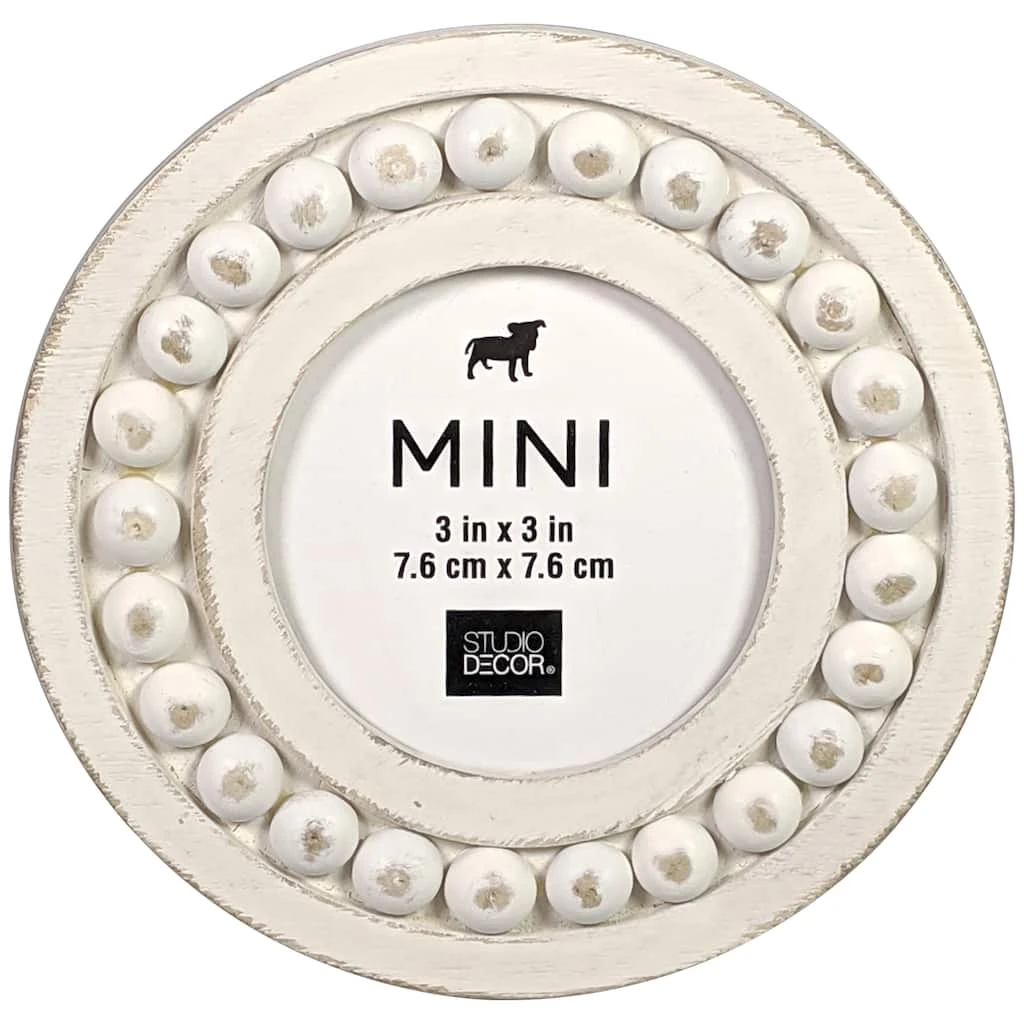 Best Pirce π White Beaded Mini Frame by Studio Décor® by Studio Decor βοΈ 1 Best Pirce π White Beaded Mini Frame by Studio Décor® by Studio Decor βοΈ