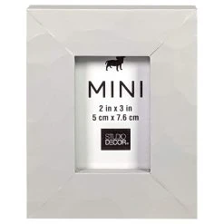 Buy ❤️ Gray 😀 Hammered Mini Frame by Studio Décor® by Studio Decor 😍