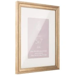 Best Sale 🎉 Gold Narrow 5" x 7" with Mat Frame, Aspect by Studio Décor® by Studio Decor ✨ -Studio Decor Shop 10639139 3