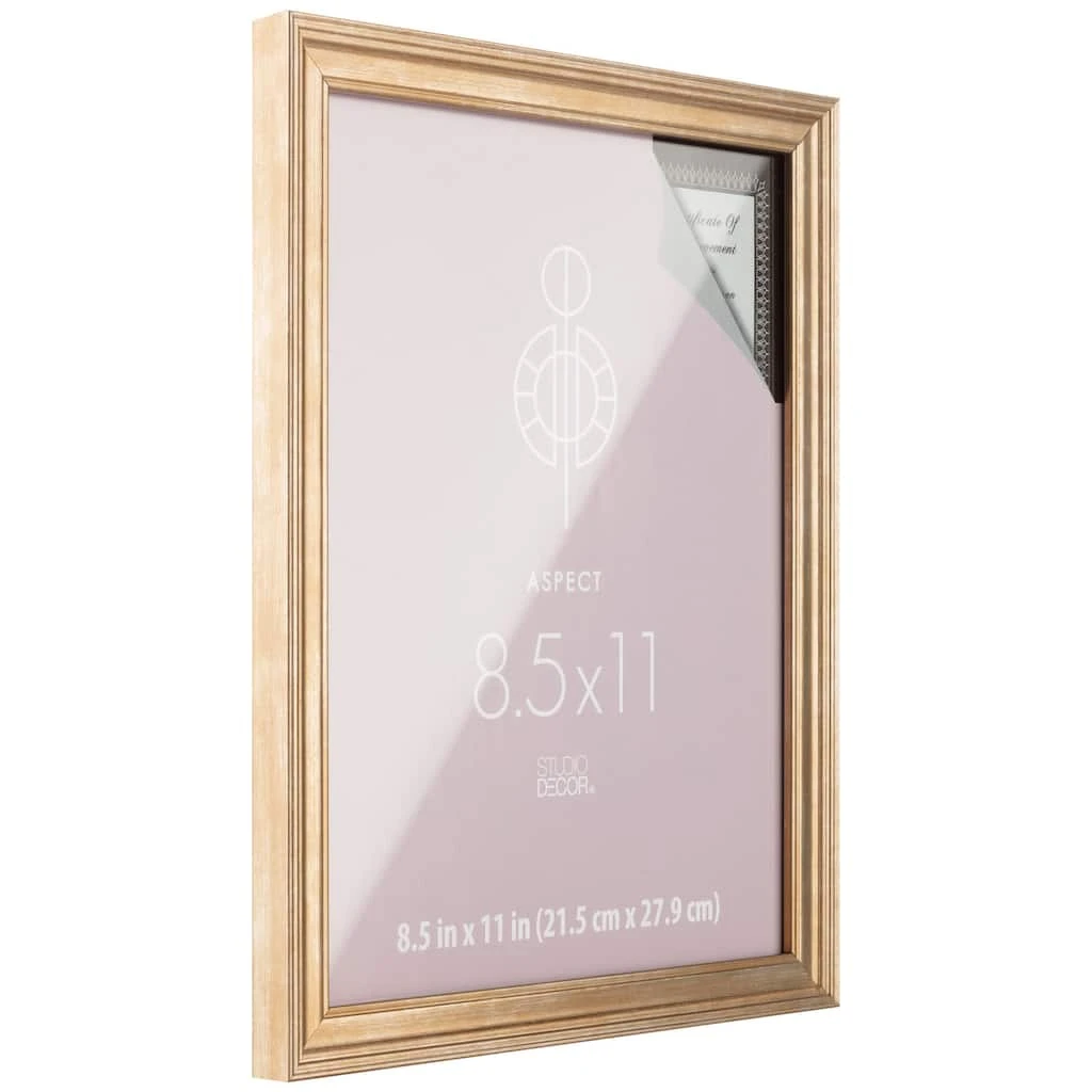 Cheap β¨ Gold Narrow 8.5" x 11" Frame, Aspect by Studio Décor® by Studio Decor π€© 3 Cheap β¨ Gold Narrow 8.5" x 11" Frame, Aspect by Studio Décor® by Studio Decor π€© - Image 3