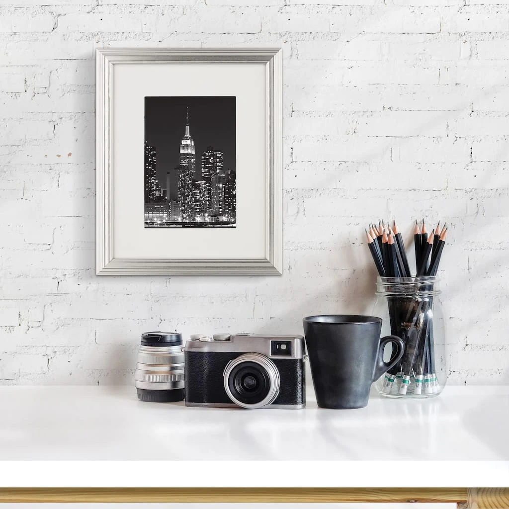 Best Sale 𧨠12 Pack: Silver Narrow 5" x 7" with Mat Frame, Aspect by Studio Décor® by Studio Decor π 5 Best Sale 𧨠12 Pack: Silver Narrow 5" x 7" with Mat Frame, Aspect by Studio Décor® by Studio Decor π - Image 5