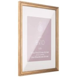 Best Pirce 💯 Gold Narrow 8" x 10" with Mat Frame, Aspect by Studio Décor® by Studio Decor ✔️ -Studio Decor Shop 10639142 3