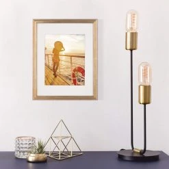 Best Pirce 💯 Gold Narrow 8" x 10" with Mat Frame, Aspect by Studio Décor® by Studio Decor ✔️ -Studio Decor Shop 10639142 5