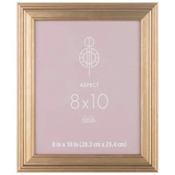 Budget ⭐ 12 Pack: Gold Wide 8" x 10" Frame, Aspect by Studio Décor® by Studio Decor 🥰