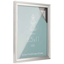 Coupon ⭐ Silver Narrow 8.5" x 11" Frame, Aspect by Studio Décor® by Studio Decor 😉 -Studio Decor Shop 10639144 3