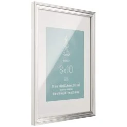 Cheap 🔥 Silver Narrow 8" x 10" with Mat Frame, Aspect by Studio Décor® by Studio Decor ❤️ 7 Cheap 🔥 Silver Narrow 8" x 10" with Mat Frame, Aspect by Studio Décor® by Studio Decor ❤️ -Studio Decor Shop 10639145 3