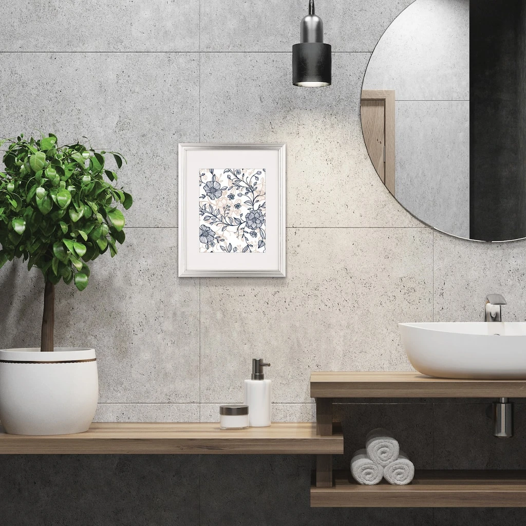 Cheap 🔥 Silver Narrow 8" x 10" with Mat Frame, Aspect by Studio Décor® by Studio Decor ❤️ 5 Cheap 🔥 Silver Narrow 8" x 10" with Mat Frame, Aspect by Studio Décor® by Studio Decor ❤️ - Image 5