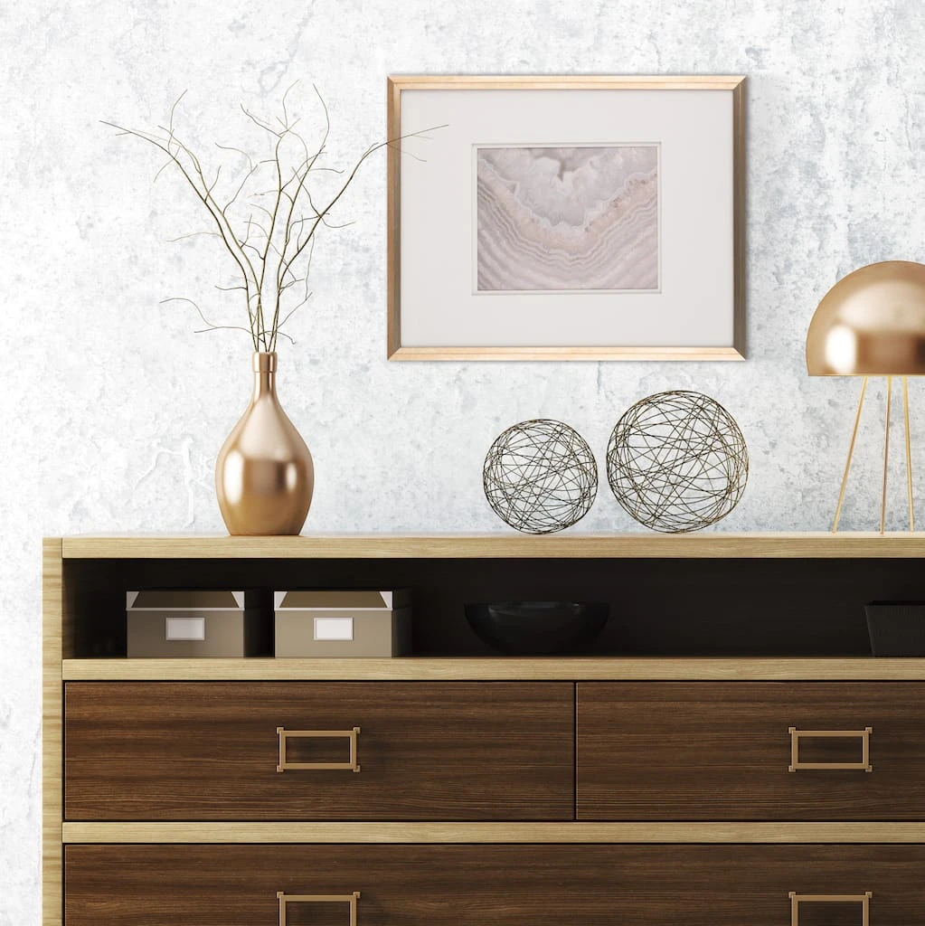 Deals ๐ 6 pack: 8" x 10" Metallic Gold Inner Slant Frame with Mat, Gallery by Studio Décor® by Studio Decor โค๏ธ 5 Deals ๐ 6 pack: 8" x 10" Metallic Gold Inner Slant Frame with Mat, Gallery by Studio Décor® by Studio Decor โค๏ธ - Image 5