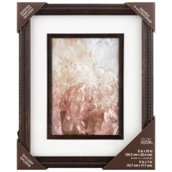 Brand new 😉 5" x 7" Metallic Bronzed Beaded Frame with Mat, Gallery by Studio Décor® by Studio Decor 😀 -Studio Decor Shop 10639176 6