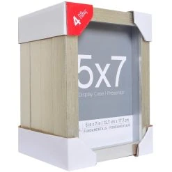 Deals 😍 4 Pack Silver Fundamentals 5" x 7" Display Case by Studio Décor® by Studio Decor 💯 -Studio Decor Shop 10641508 4