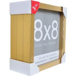 Flash Sale ⭐ 3 Pack Gold Fundamentals 8" x 8" Display Case by Studio Décor® by Studio Decor 👍 -Studio Decor Shop 10641515 4