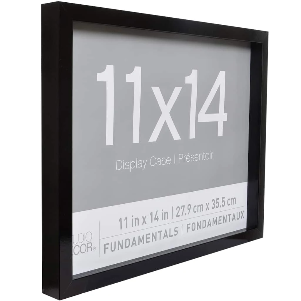 Brand new ❤️ 2 Pack Black Fundamentals Glossy 11" x 14" Shadow Box by Studio Décor® by Studio Decor ❤️ 4 Brand new ❤️ 2 Pack Black Fundamentals Glossy 11" x 14" Shadow Box by Studio Décor® by Studio Decor ❤️ - Image 4