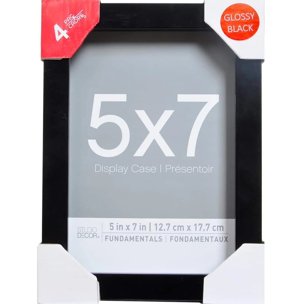 Best Sale ๐ 4 Pack Black Fundamentals Glossy 5" x 7" Shadow Box by Studio Décor® by Studio Decor ๐งจ 1 Best Sale ๐ 4 Pack Black Fundamentals Glossy 5" x 7" Shadow Box by Studio Décor® by Studio Decor ๐งจ