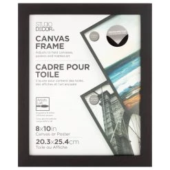 Flash Sale ✔️ Black Canvas Frame by Studio Décor® by Studio Decor 🌟