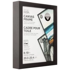 Flash Sale ✔️ Black Canvas Frame by Studio Décor® by Studio Decor 🌟 -Studio Decor Shop 10649144 8