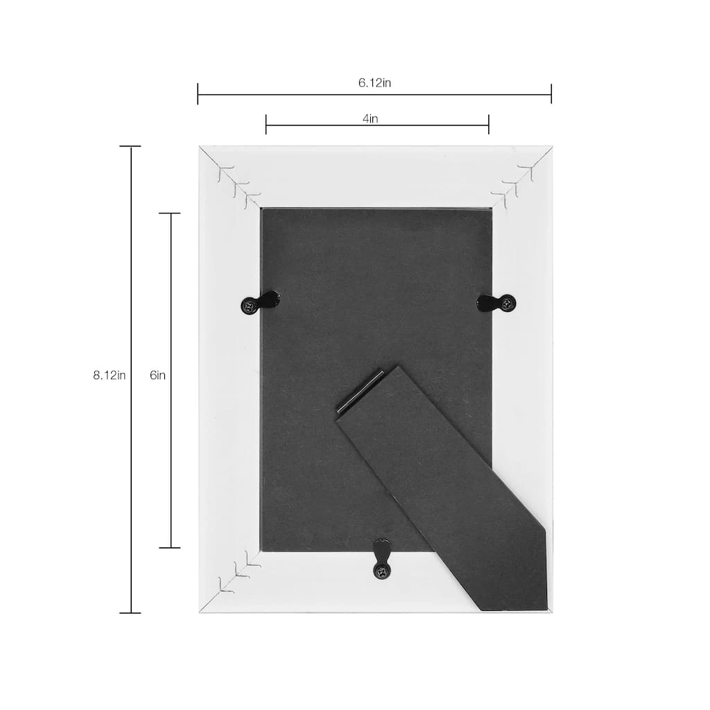 Cheapest 👍 White Marbling 4" x 6" Frame, Simply Essentials™ by Studio Décor® by Studio Decor ❤️ 4 Cheapest 👍 White Marbling 4" x 6" Frame, Simply Essentials™ by Studio Décor® by Studio Decor ❤️ - Image 4