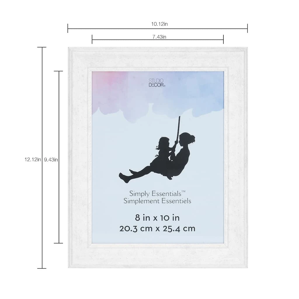 Budget 😍 White Marbling 8" x 10" Frame, Simply Essentials™ by Studio Décor® by Studio Decor ⭐ 3 Budget 😍 White Marbling 8" x 10" Frame, Simply Essentials™ by Studio Décor® by Studio Decor ⭐ - Image 3
