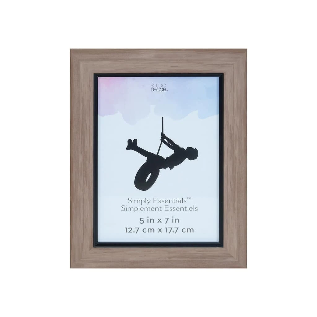 Best Sale โจ Brown with Black Edge 5" x 7" Frame, Simply Essentials™ by Studio Décor® by Studio Decor ๐ 1 Best Sale โจ Brown with Black Edge 5" x 7" Frame, Simply Essentials™ by Studio Décor® by Studio Decor ๐