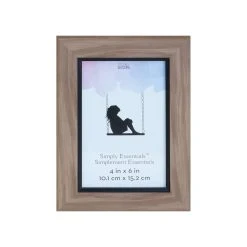 Budget ⭐ Brown with Black Edge 4" x 6" Frame, Simply Essentials™ by Studio Décor® by Studio Decor 😉