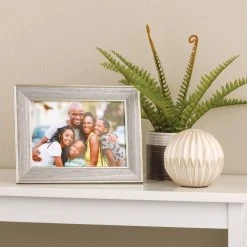 Wholesale 🥰 12 Pack: Gray with Silver Edge 5" x 7" Frame, Simply Essentials™ by Studio Décor® by Studio Decor 🔔 -Studio Decor Shop 10657724 5 1