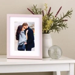 New 👍 Pink Linear 5" x 7" Frame with Mat, Simply Essentials™ by Studio Décor® by Studio Decor ✨ -Studio Decor Shop 10657734 5