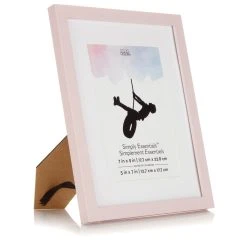 New 👍 Pink Linear 5" x 7" Frame with Mat, Simply Essentials™ by Studio Décor® by Studio Decor ✨ -Studio Decor Shop 10657734 6