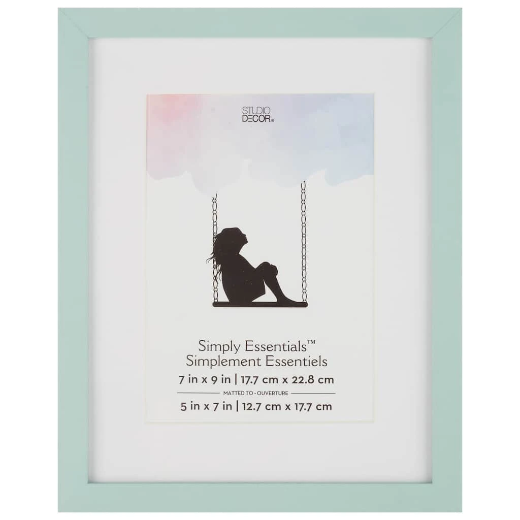 Coupon 𧨠Teal Linear 5" x 7" Frame with Mat, Simply Essentials™ by Studio Décor® by Studio Decor π 1 Coupon 𧨠Teal Linear 5" x 7" Frame with Mat, Simply Essentials™ by Studio Décor® by Studio Decor π