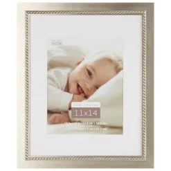 Brand new 🌟 6 Pack: Silver Inner Rope Frame with Mat, Home by Studio Décor® by Studio Decor 🧨 -Studio Decor Shop 10657769 1