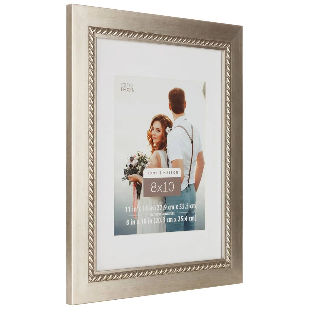 Brand new ✨ Silver Inner Rope Frame with Mat, Home by Studio Décor® by Studio Decor ✔️ 4 Brand new ✨ Silver Inner Rope Frame with Mat, Home by Studio Décor® by Studio Decor ✔️ - Image 4