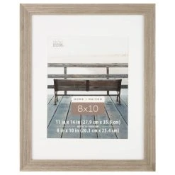 Best Sale π Grey 8" x 10" Frame with Mat, Home by Studio Décor® by Studio Decor β