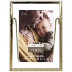 Flash Sale ⌛ Gold Beaded 6" x 8" Float Frame, Expressions™ by Studio Décor® by Studio Decor ❤️