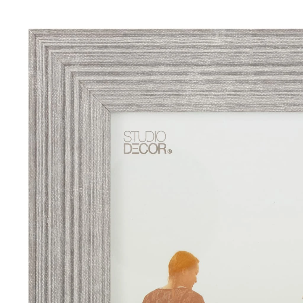Promo π 12 Pack: Gray Ribbed 5" x 7" Frame, Expressions™ by Studio Décor® by Studio Decor π 2 Promo π 12 Pack: Gray Ribbed 5" x 7" Frame, Expressions™ by Studio Décor® by Studio Decor π - Image 2