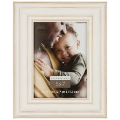 Brand new ✨ White with Distressed Edges 5" x 7" Frame, Expressions™ by Studio Décor® by Studio Decor 🌟