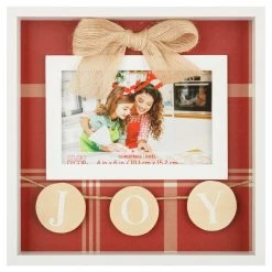 Budget 🥰 White Joy 6" x 4" Shadowbox Frame, Christmas by Studio Décor® by Studio Decor 🎁